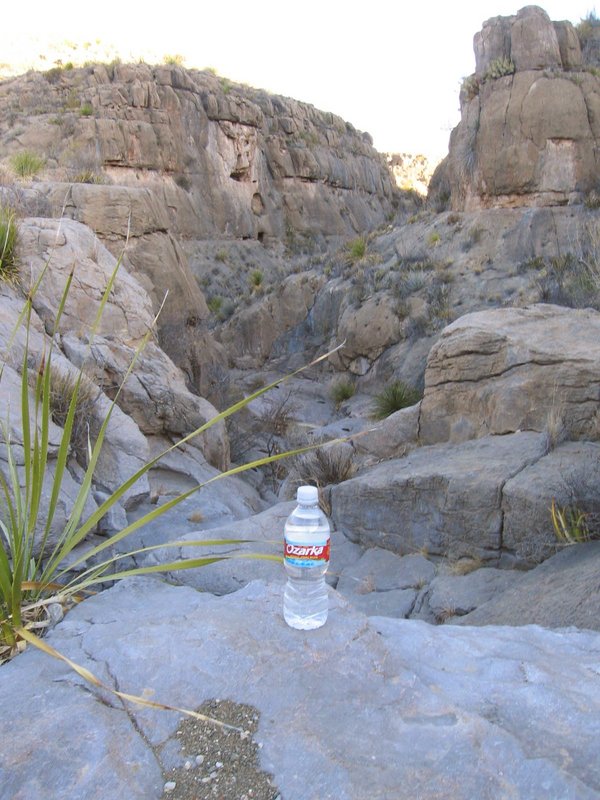 Water at Lujan Tinaja