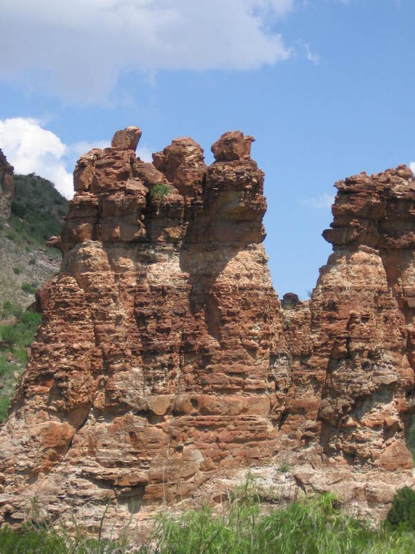 Blue Creek Canyon Rocks