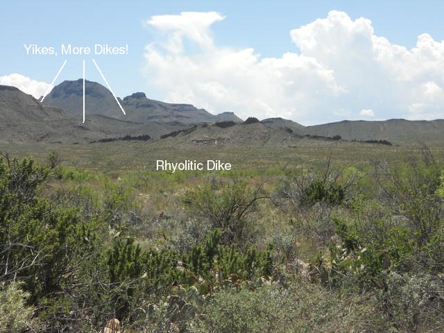 Rhyolitic Dike