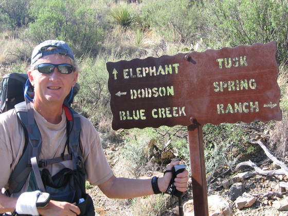 Sign for Elephant Tusk Trail