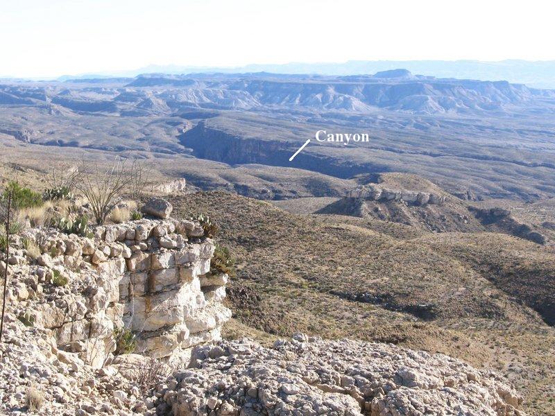 Santa Elena Canyon Incision